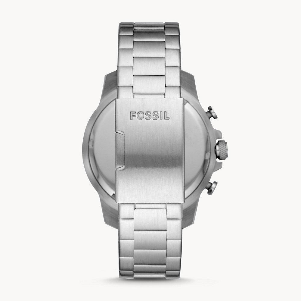  Shop Authentic Fossil Bowman Chronograph Blue Dial Silver Steel Strap Watch for Men - FS5604 - Luxxuri