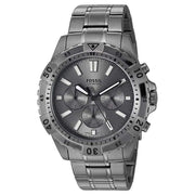  Shop Authentic Fossil Garrett Chronograph Grey Dial Grey Steel Strap Watch for Men - FS5621 - Luxxuri