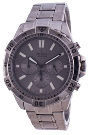  Shop Authentic Fossil Garrett Chronograph Grey Dial Grey Steel Strap Watch for Men - FS5621 - Luxxuri