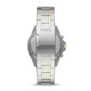  Shop Authentic Fossil Garrett Analog Black Dial Two Tone Steel Strap Watch for Men - FS5771 - Luxxuri