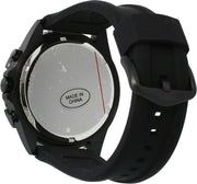  Shop Authentic Fossil Garrett Chronograph Blue Dial Black Rubber Strap Watch for Men - FS5695 - Luxxuri
