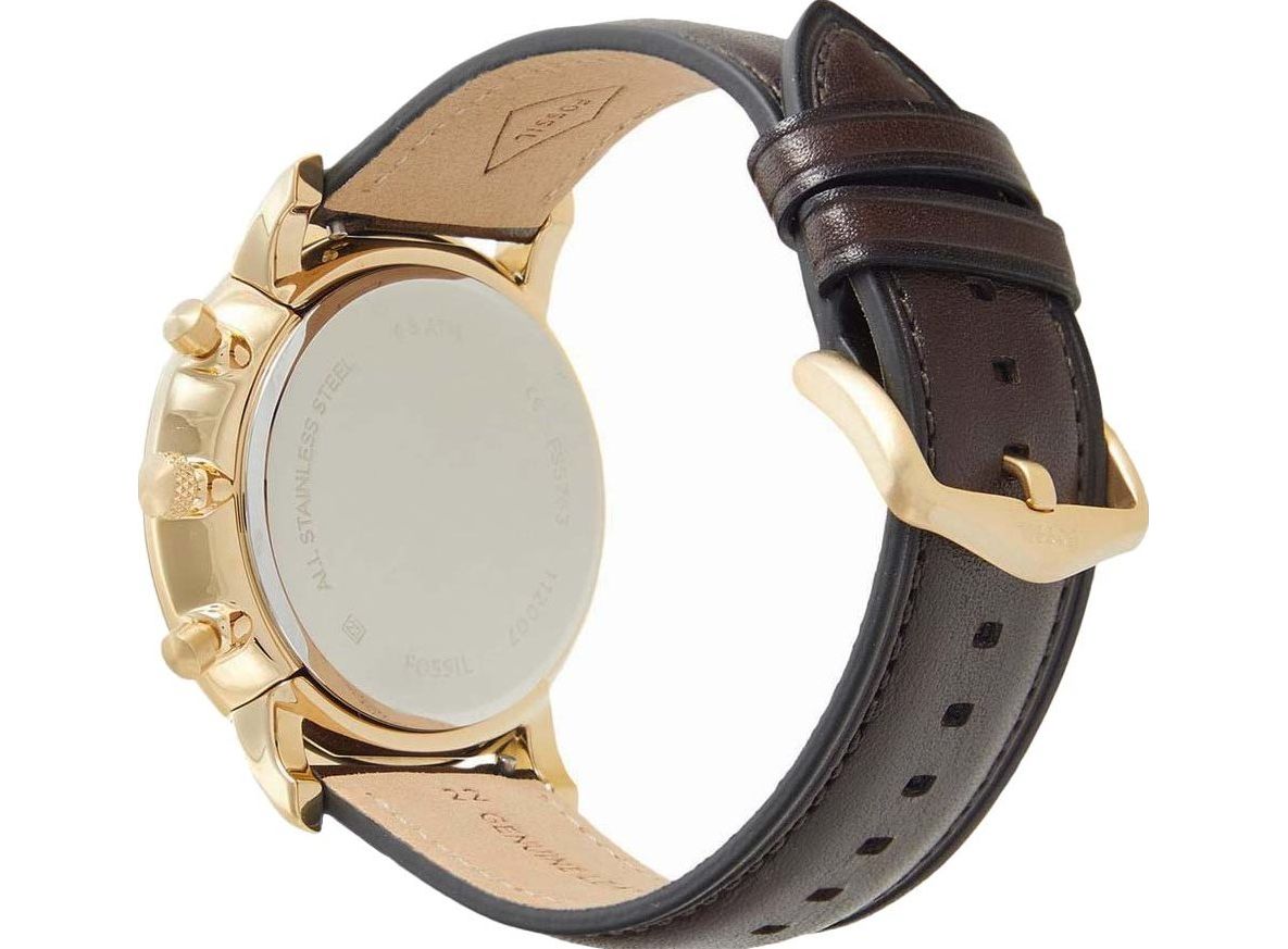  Shop Authentic Fossil Neutra Chronograph Brown Dial Brown Leather Strap Watch for Men - FS5763 - Luxxuri