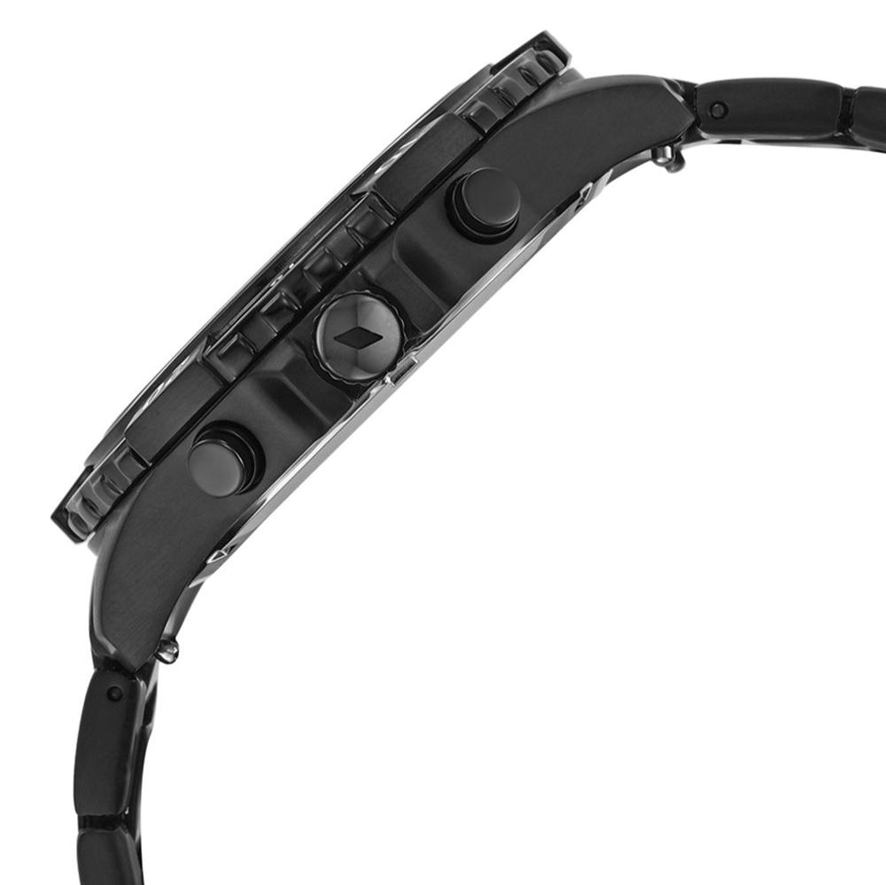  Shop Authentic Fossil Garrett Chronograph Black Dial Black Steel Strap Watch for Men - FS5773 - Luxxuri