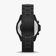  Shop Authentic Fossil Garrett Chronograph Black Dial Black Steel Strap Watch for Men - FS5773 - Luxxuri