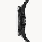  Shop Authentic Fossil Riley Multifunction Black Dial Black Steel Strap Watch for Women - ES4519 - Luxxuri