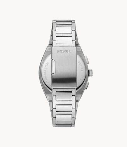  Shop Authentic Fossil Pilot Chronograph Black Dial Silver Steel Strap Watch for Men - FS5141 - Luxxuri