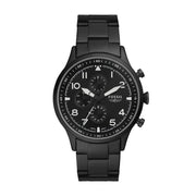  Shop Authentic Fossil Pilot Chronograph Black Dial Black Steel Strap Watch for Men - FS5811 - Luxxuri