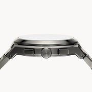  Shop Authentic Fossil Everett Chronograph Grey Dial Grey Steel Strap Watch for Men - FS5830 - Luxxuri