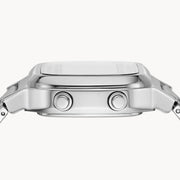  Shop Authentic Fossil Retro Digital Silver Dial Silver Steel Strap Watch for Men - FS5844 - Luxxuri