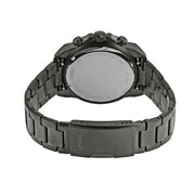  Shop Authentic Fossil Bronson Chronograph Black Dial Grey Steel Strap Watch for Men - FS5852 - Luxxuri