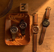  Shop Authentic Fossil Bronson Chronograph Black Dial Grey Steel Strap Watch for Men - FS5852 - Luxxuri