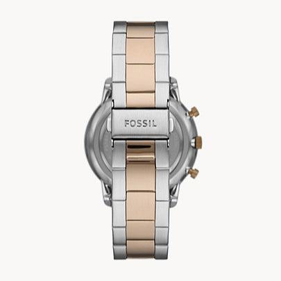  Shop Authentic Fossil Neutra Chronograph Brown Dial Two Tone Steel Strap Watch for Men - FS5869 - Luxxuri