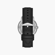  Shop Authentic Fossil Neutra Minimalist Moonphase Black Dial Black Leather Strap Watch for Men - FS5904 - Luxxuri