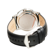  Shop Authentic Fossil Neutra Minimalist Moonphase Black Dial Black Leather Strap Watch for Men - FS5904 - Luxxuri