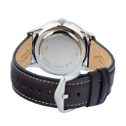  Shop Authentic Fossil Neutra Minimalist Moonphase Silver Dial Brown Leather Strap Watch for Men - FS5905 - Luxxuri