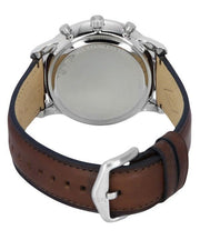  Shop Authentic Fossil Neutra Chronograph White Dial Brown Leather Strap Watch for Men - FS6022 - Luxxuri