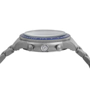  Shop Authentic Fossil Sport Tourer Chronograph Blue Dial Silver Steel Strap Watch for Men - FS6047 - Luxxuri