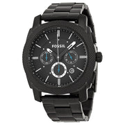  Shop Authentic Fossil Machine Chronograph Black Dial Black Steel Strap Watch for Men - FS4552 - Luxxuri