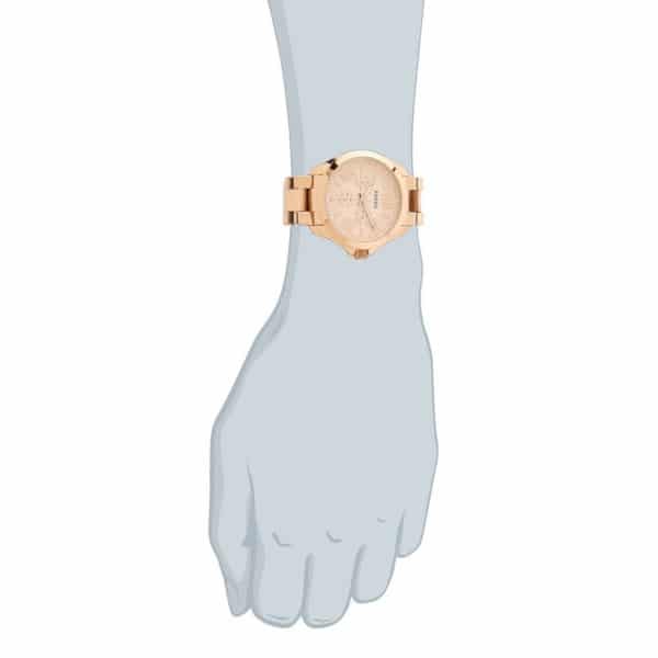  Shop Authentic Fossil Cecile Rose Gold Dial Rose Gold Steel Strap Watch for Women - AM4511 - Luxxuri
