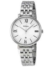  Shop Authentic Fossil Jacqueline White Dial Silver Steel Strap Watch for Women - ES3433 - Luxxuri