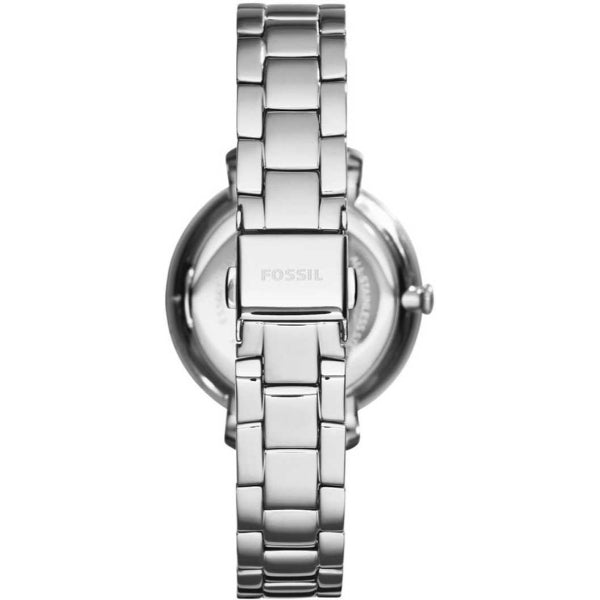  Shop Authentic Fossil Jacqueline Silver Dial Silver Steel Strap Watch for Women - ES3664 - Luxxuri