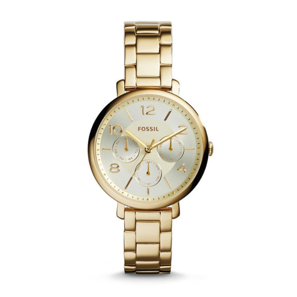  Shop Authentic Fossil Jacqueline Rose Gold Dial Rose Gold Steel Strap Watch for Women - ES3667 - Luxxuri