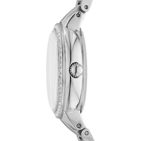  Shop Authentic Fossil Virginia Taupe Dial Silver Steel Strap Watch for Women - ES4147 - Luxxuri