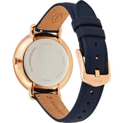  Shop Authentic Fossil Jacqueline White Dial Blue Leather Strap Watch for Women - ES4291 - Luxxuri