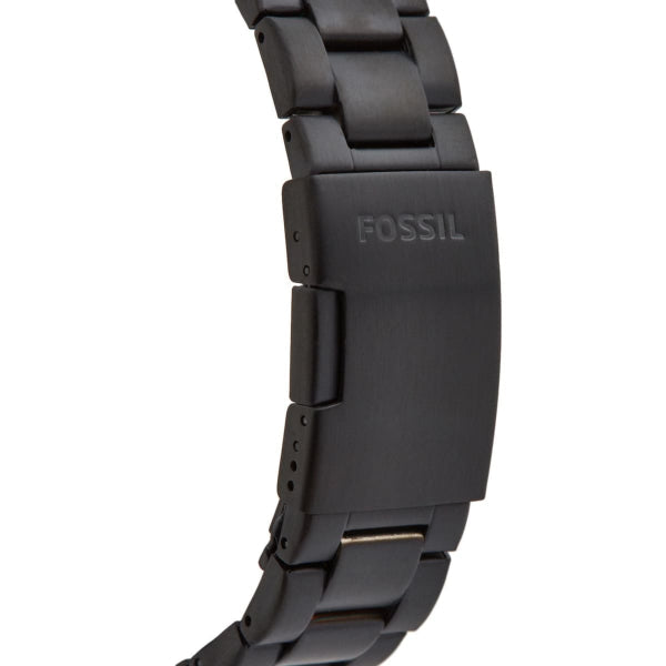  Shop Authentic Fossil The Commuter Brown Dial Black Steel Strap Watch for Men - FS5277 - Luxxuri