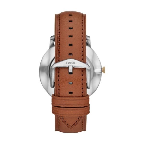  Shop Authentic Fossil The Minimalist 3H Blue Dial Brown Leather Strap Watch for Men - FS5499 - Luxxuri