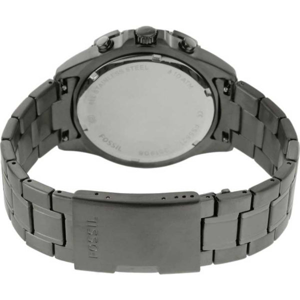  Shop Authentic Fossil Garrett Chronograph Grey Dial Grey Steel Strap Watch for Men - FS5621 - Luxxuri