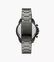  Shop Authentic Fossil Bronson Chronograph Black Dial Grey Steel Strap Watch for Men - FS5852 - Luxxuri