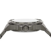  Shop Authentic Fossil Bronson Automatic Skeleton Black Dial Grey Steel Strap Watch for Men - ME3218 - Luxxuri