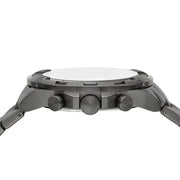  Shop Authentic Fossil Bronson Chronograph Black Dial Grey Steel Strap Watch for Men - FS5852 - Luxxuri