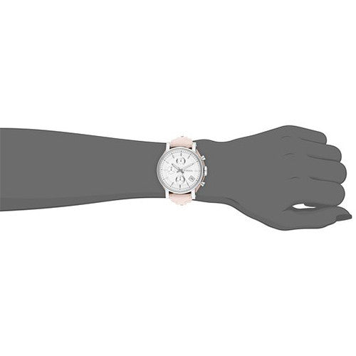  Shop Authentic Fossil Boyfriend White Dial Beige Leather Strap Watch for Women - ES3811 - Luxxuri