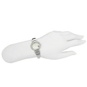  Shop Authentic Gucci Guccissima Quartz Silver Dial Silver Steel Strap Watch For Women - YA134511 - Luxxuri