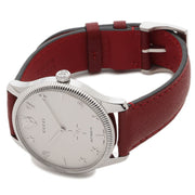  Shop Authentic Gucci G Timeless Automatic Silver Dial Red Leather Strap Watch For Men - YA126346 - Luxxuri