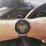  Shop Authentic Guess Momentum Chronograph Blue Dial Blue Rubber Strap Watch for Men - GW0263G2 - Luxxuri