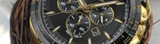  Shop Authentic Maserati Traguardo Chronograph Black Dial Gold Steel Strap Watch For Men - R8873612041 - Luxxuri