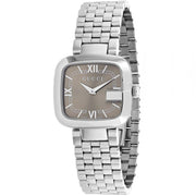  Shop Authentic Gucci G-Gucci Brown Dial Silver Steel Strap Watch For Women - YA125413 - Luxxuri