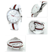  Shop Authentic Gucci G Timeless Quartz White DIal White NATO Strap Watch For Men - YA126322 - Luxxuri