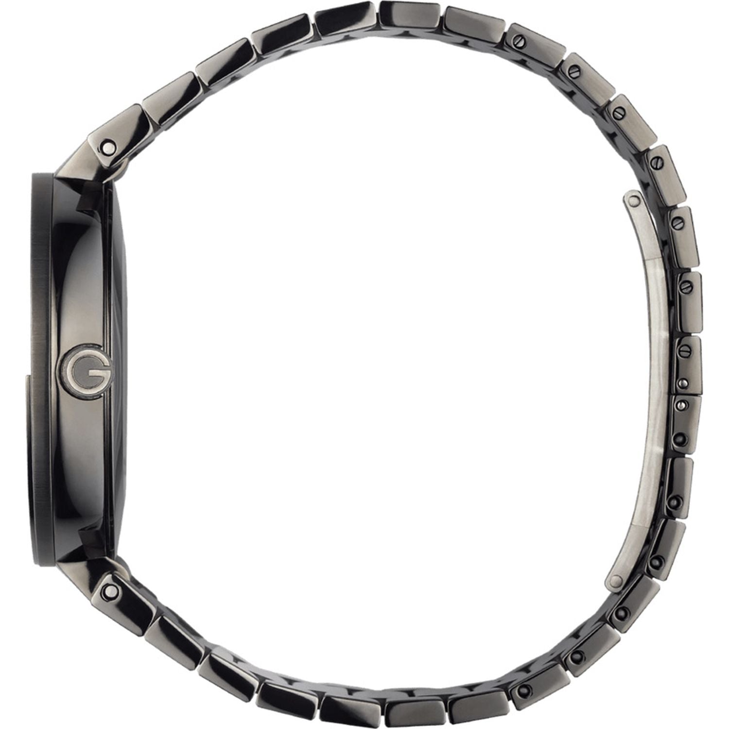  Shop Authentic Gucci G Interlocking Quartz Grey Dial Grey Steel Strap Watch For Men - YA133210 - Luxxuri