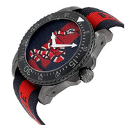  Shop Authentic Gucci Dive Blue & Red Dial Blue & Red Nylon Strap Watch For Men - YA136214 - Luxxuri