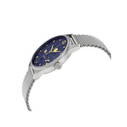  Shop Authentic Gucci G-Timeless Motifs Moon Phase Blue Dial Silver Mesh Bracelet Watch For Men - YA126328 - Luxxuri