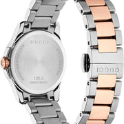  Shop Authentic Gucci G Timeless Silver Dial Two Tone Steel Strap Watch For Women - YA126564 - Luxxuri