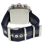  Shop Authentic Gucci Coupe Chronograph Blue Dial Two Tone NATO Strap Watch for Men - YA131203 - Luxxuri