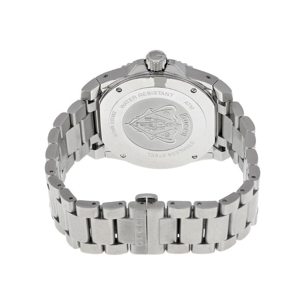 Shop Authentic Gucci Dive Analog Blue Dial Silver Steel Strap Watch For Men - YA136203 - Luxxuri