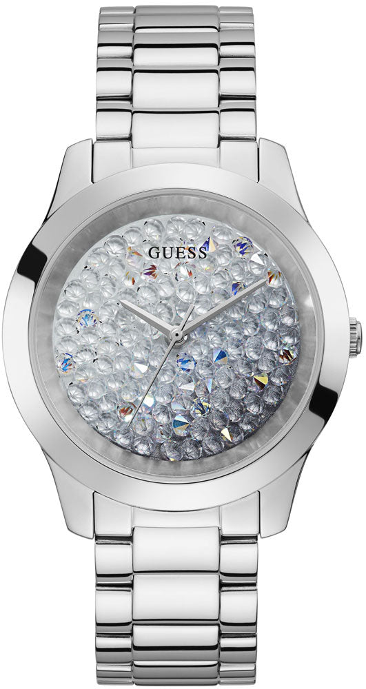  Shop Authentic Guess Crush Silver Dial Silver Steel Strap Watch For Women - GW0020L1 - Luxxuri