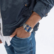  Shop Authentic Guess Phoenix Multifunction Blue Dial Silver Steel Strap Watch For Men - GW0456G5 - Luxxuri