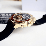  Shop Authentic Guess Third Gear Multifunction Black Dial Black Rubber Strap Watch for Men - GW0334G2 - Luxxuri